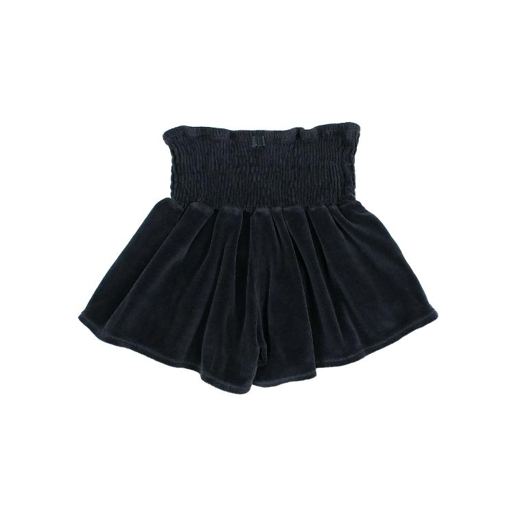 Velvet skirt short whale - 0
