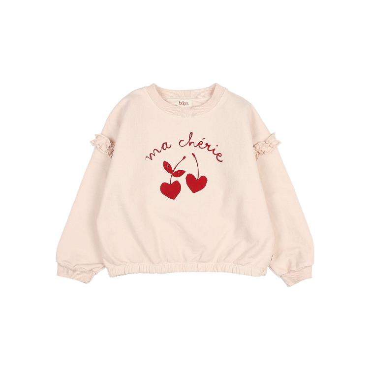 Chérie Sweatshirt cream pink