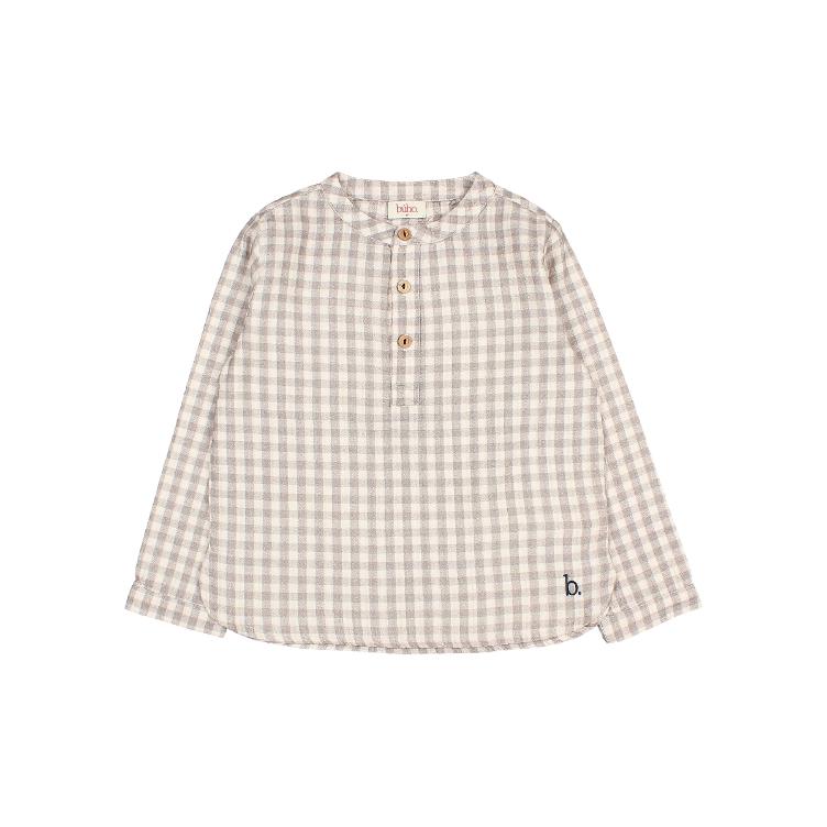 Vichy shirt grey