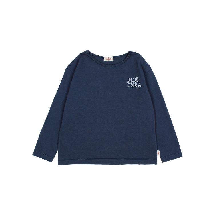 Whale Tshirt navy