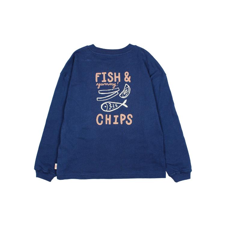 Chips tshirt marine - 0