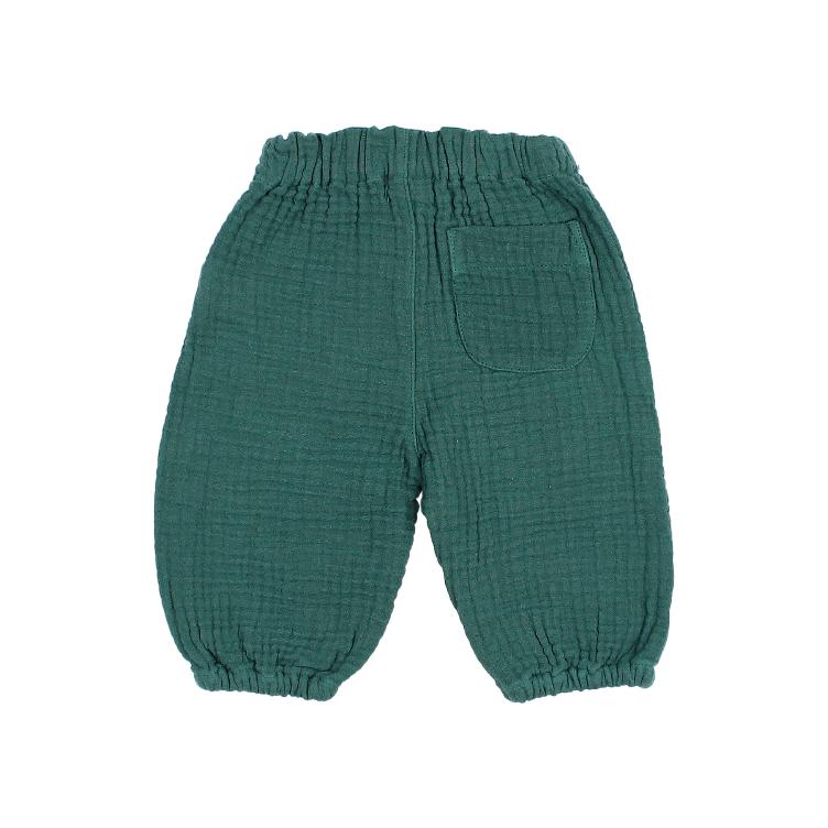 BB muslin pants green lake - 0