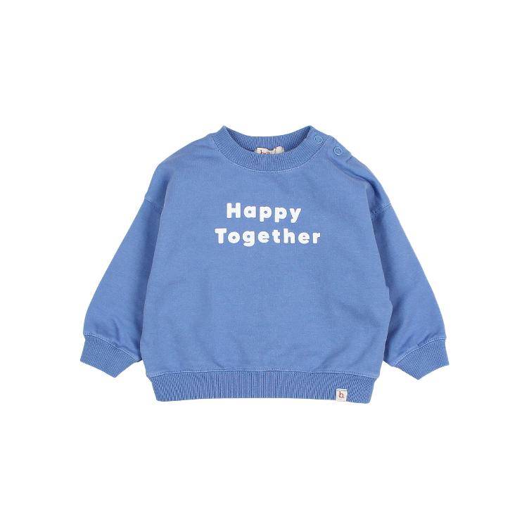 BB fleece sweatshirt surf blue