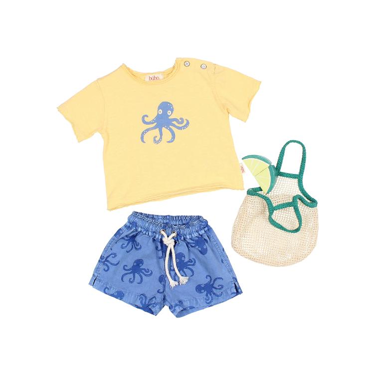 BB Octopus Swimsuit surf blue - 0