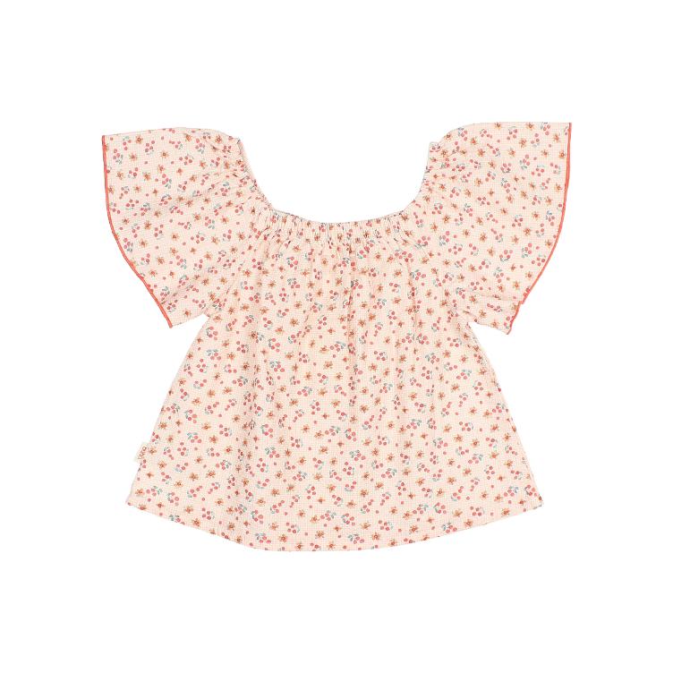 Picnic Blouse coral