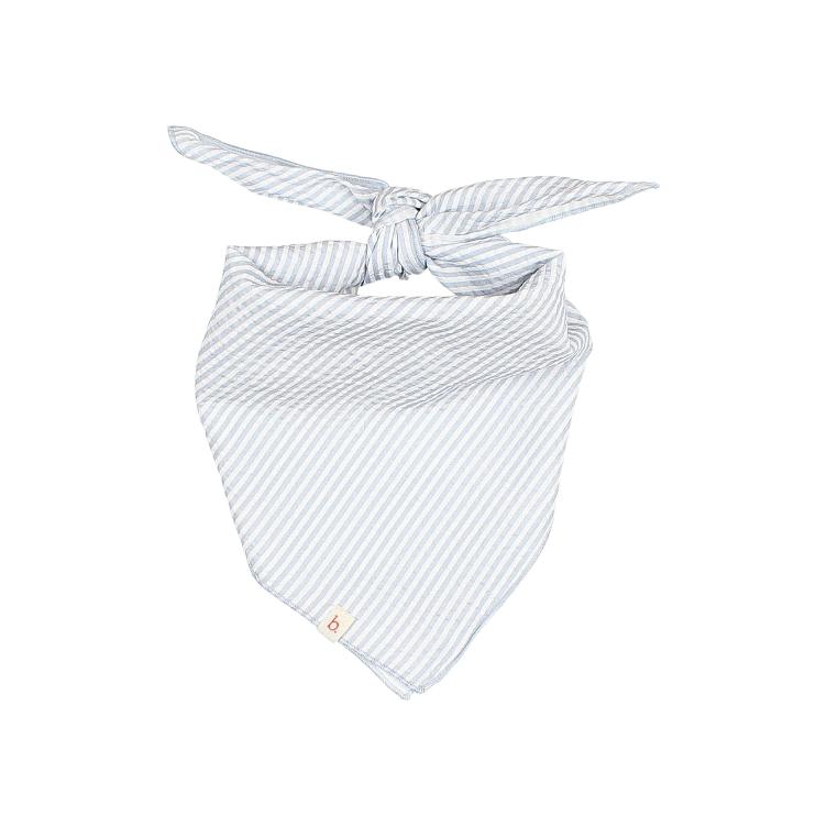 Stripes Bandana sky blue