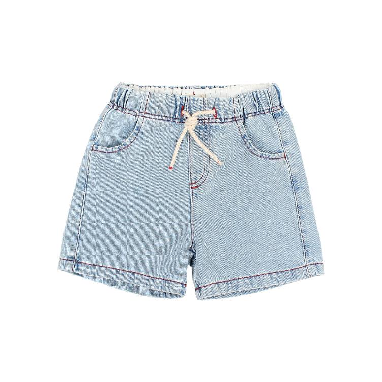 Denim Bermuda denim bleach