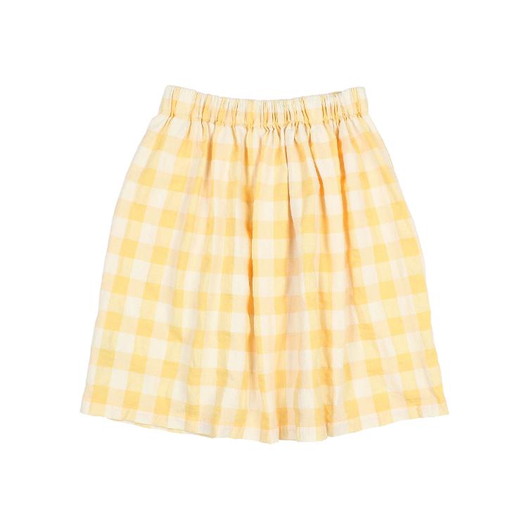 Gingham midi skirt sun - 0
