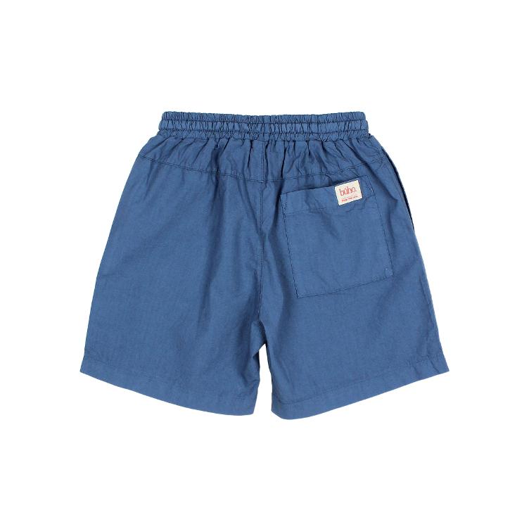 Poplin Bermuda navy - 0