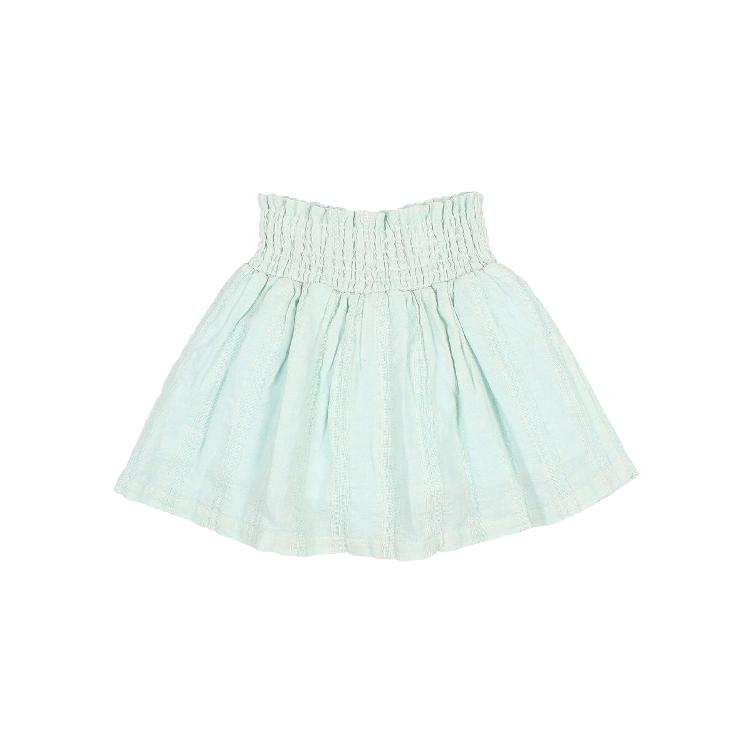 Chic Lurex skirt aqua