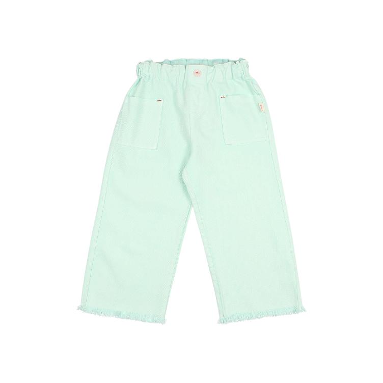 Drill girly pants aqua