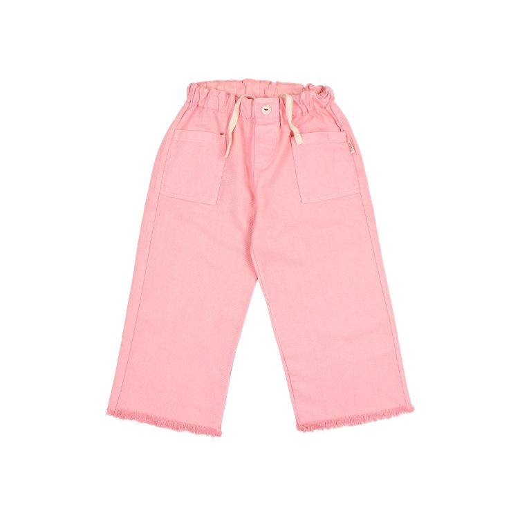Drill girly pants sugar pink - 0
