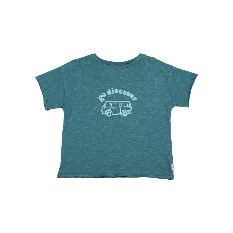 Discover T shirt green lake