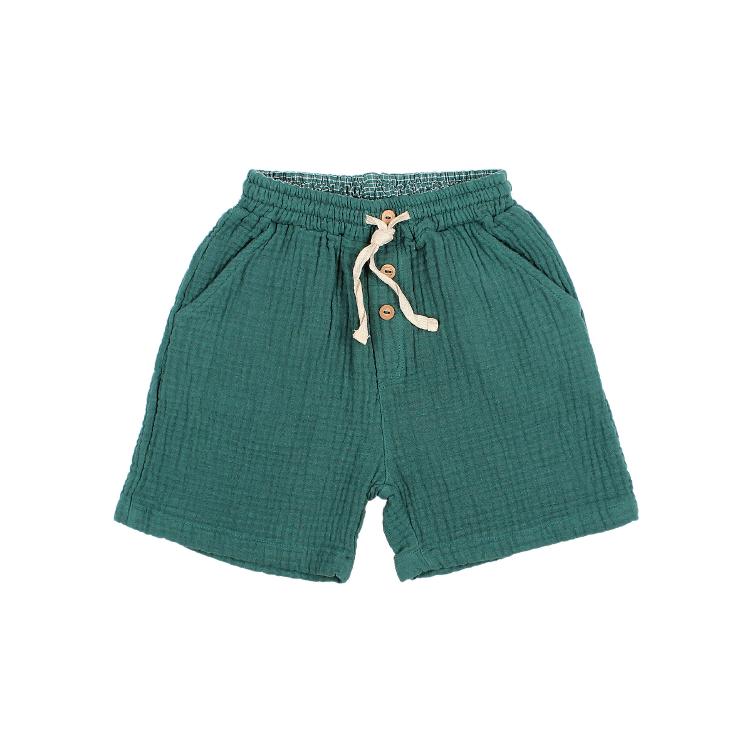 Muslin Bermuda green lake