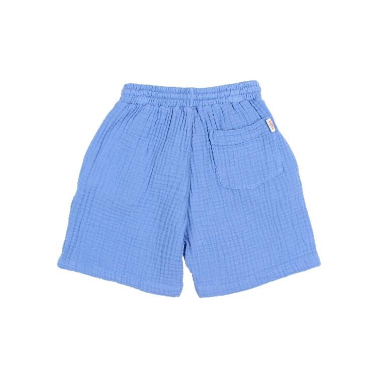 Muslin Bermuda ocean blue - 0