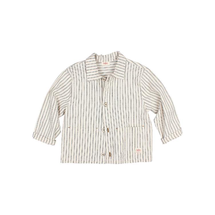 Linen stripes shirt only