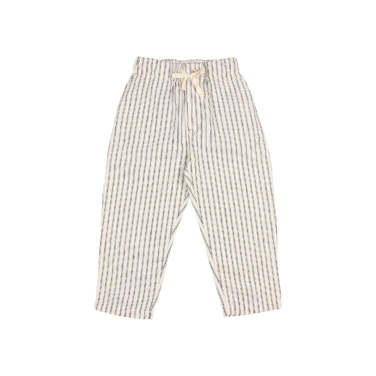 Linen stripes pants only - 0