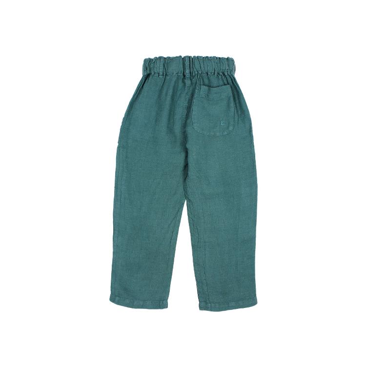 Linen Pants green lake - 0