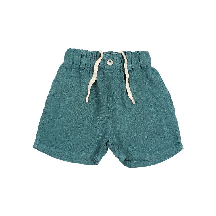 Linen Bermuda green lake