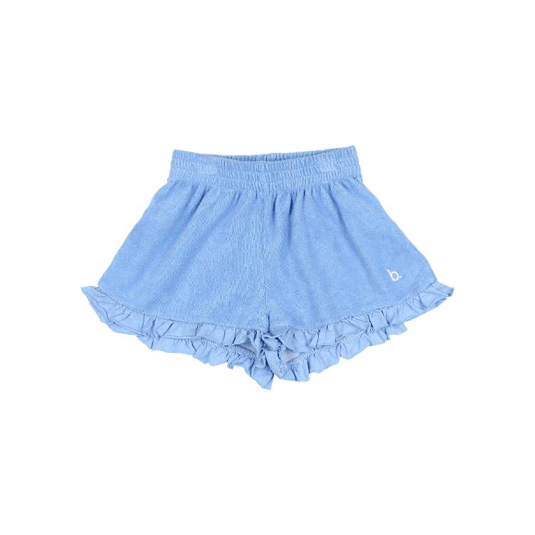 Terry girly shorts bluette