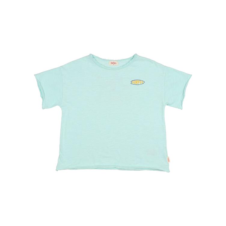 Surfer T shirt aqua