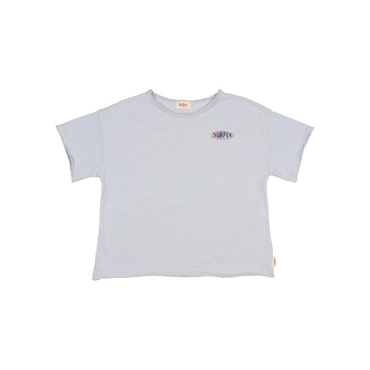 Surfer T shirt sky blue
