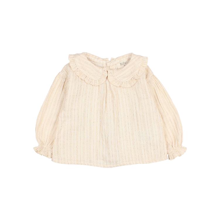BB lurex blouse ivory