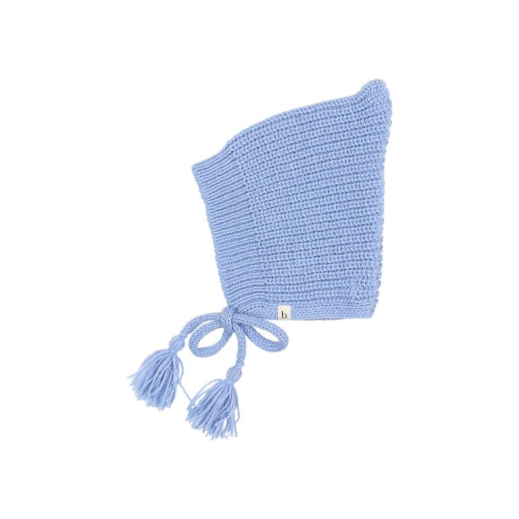 BB soft knit hat soft blue