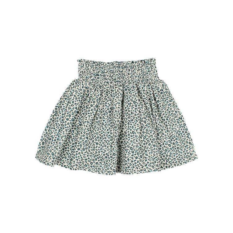 Speckle skirt alpine green