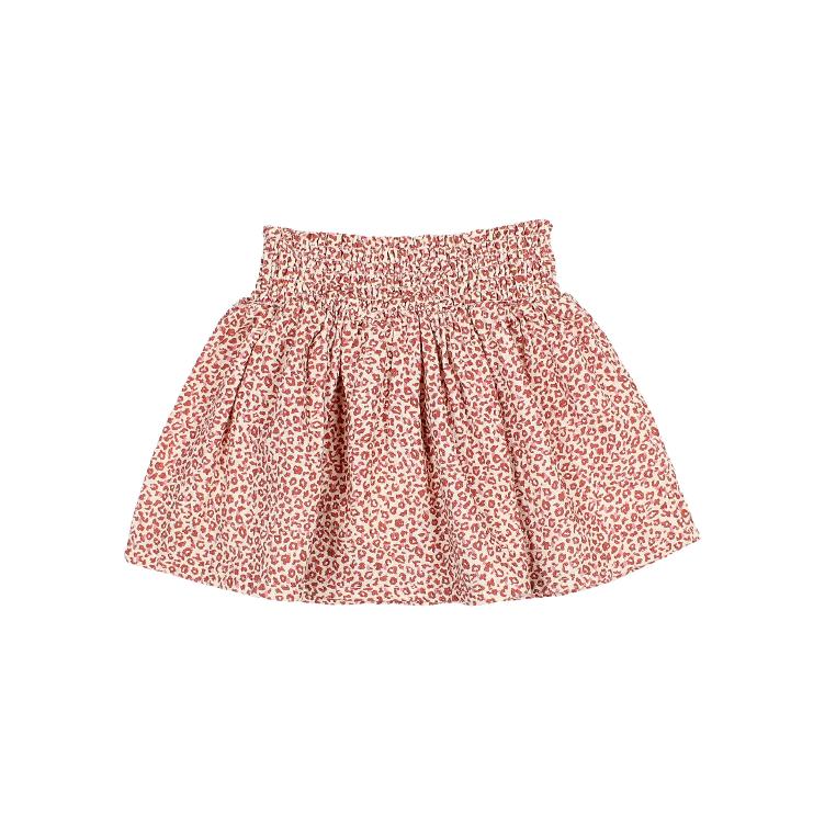 Speckle skirt burgundy