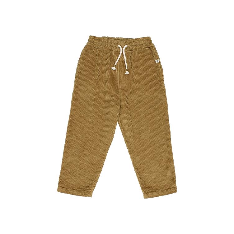 Corduroy pants ocre