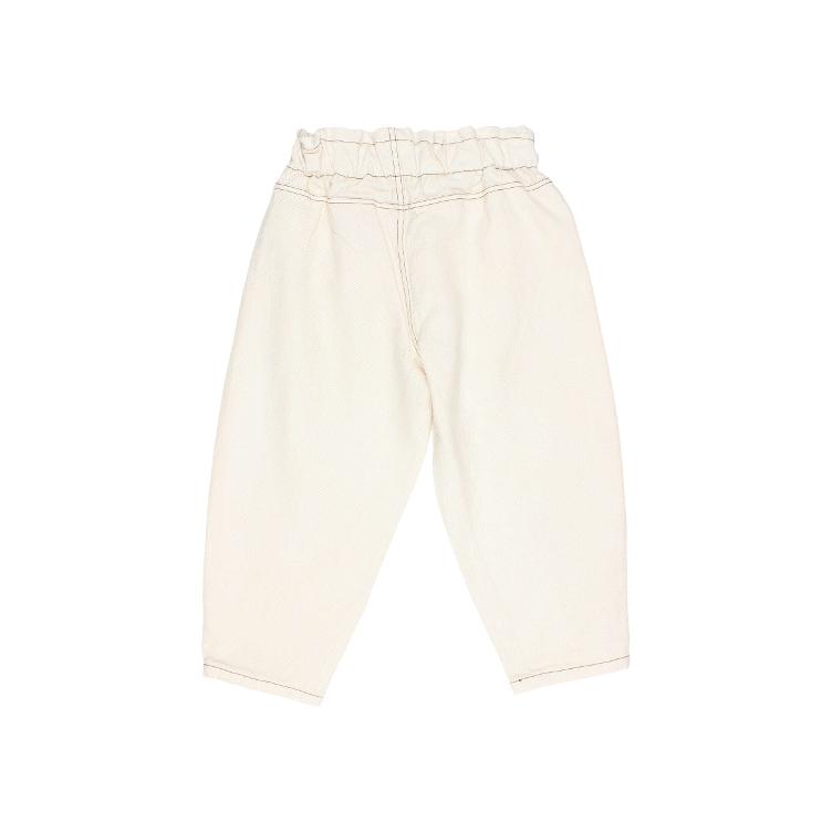 Twill girly pants ivory - 0