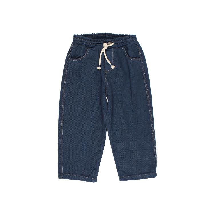 Twill pants navy