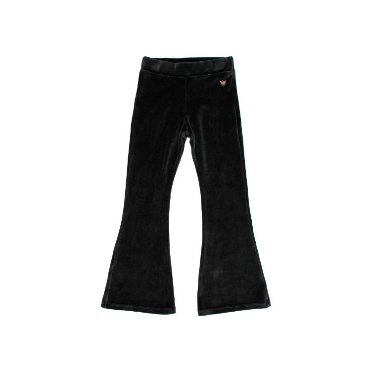 velvet legging flare antracite - 0