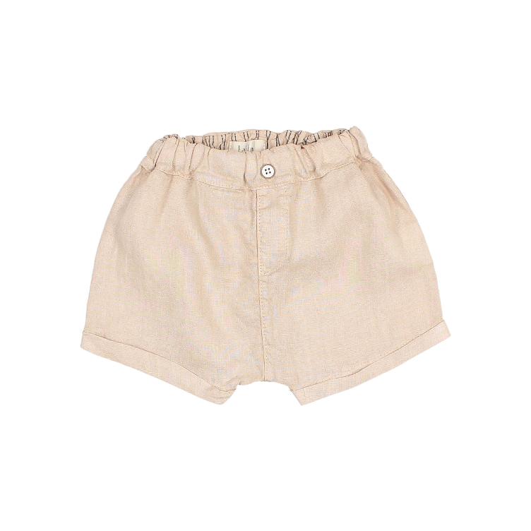 BB Linen shorts sand