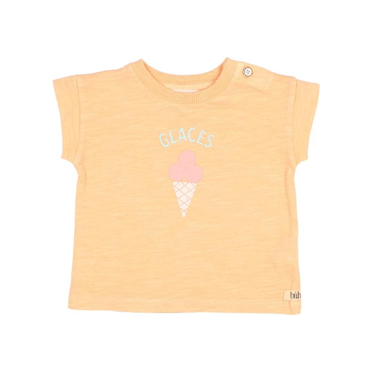 BB glace t shirt apricot