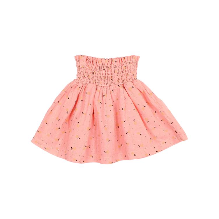 Sweet pears skirt peach pink