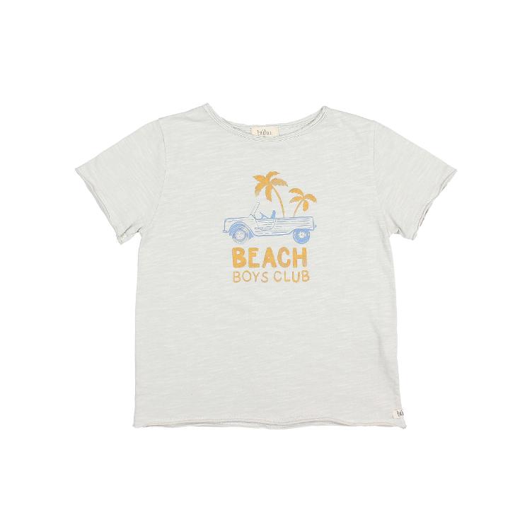 Beach T shirt sky gray