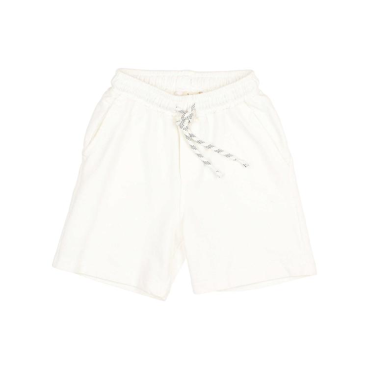 Fleece Bermuda Jogger white