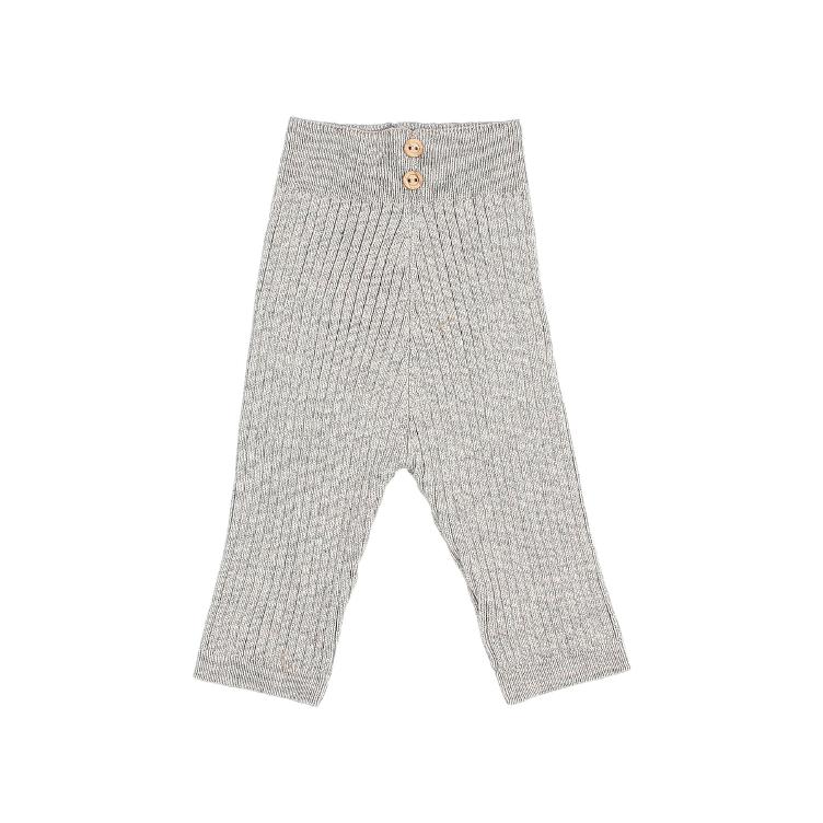 NB Rib Knit Leggings light grey