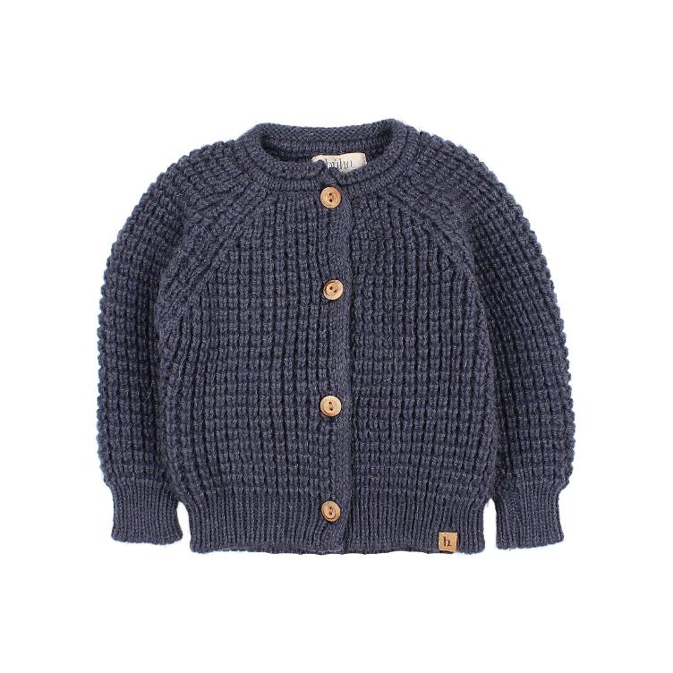 BB soft knit cardigan navy