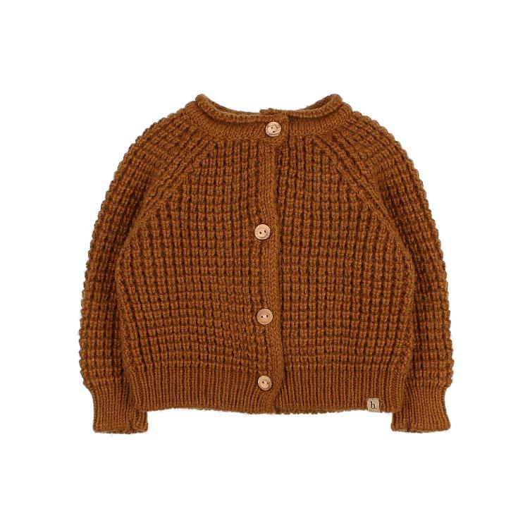 BB soft knit cardigan toffee