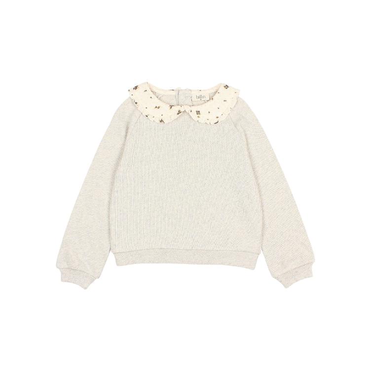 romance sweatshirt light grey