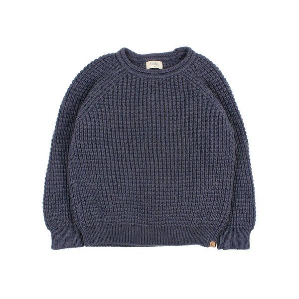 soft knit jumper navy