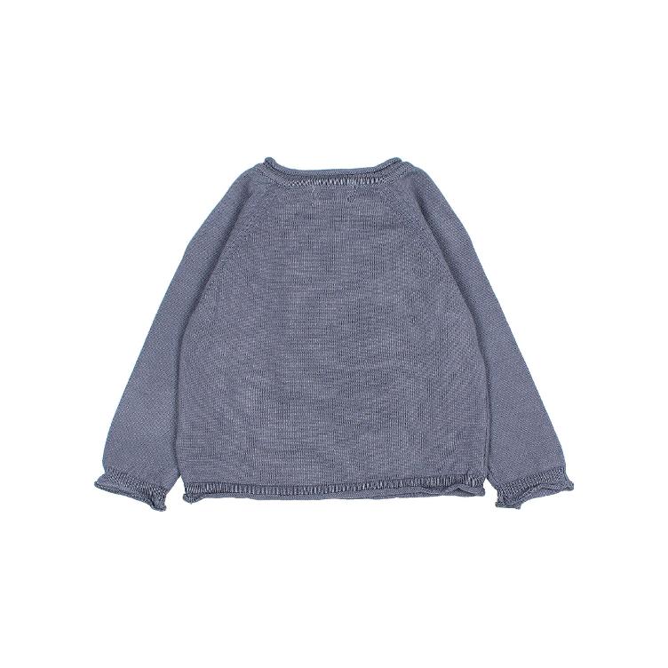 BB fine knit jumper blue stone - 0