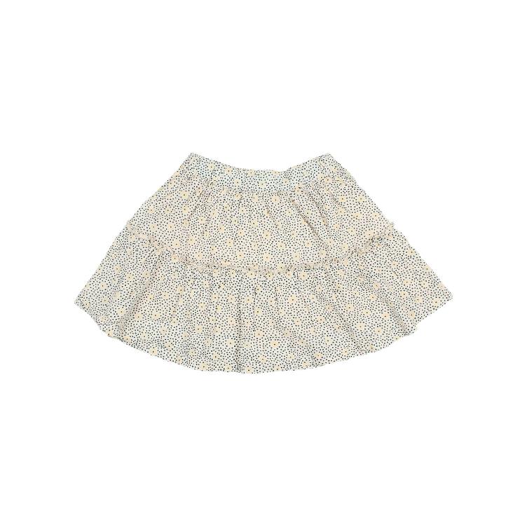 Flower dots skirt sand