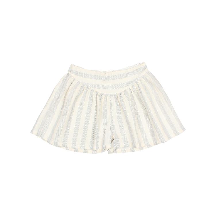 stripes shorts sky grey