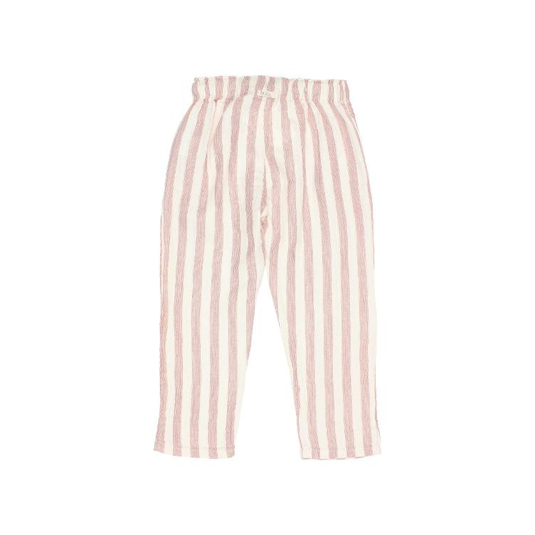 stripes pants desert red