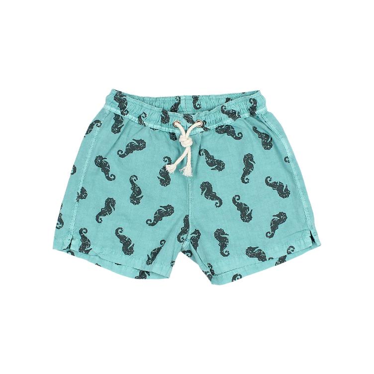 Seahorse swimsuit garden