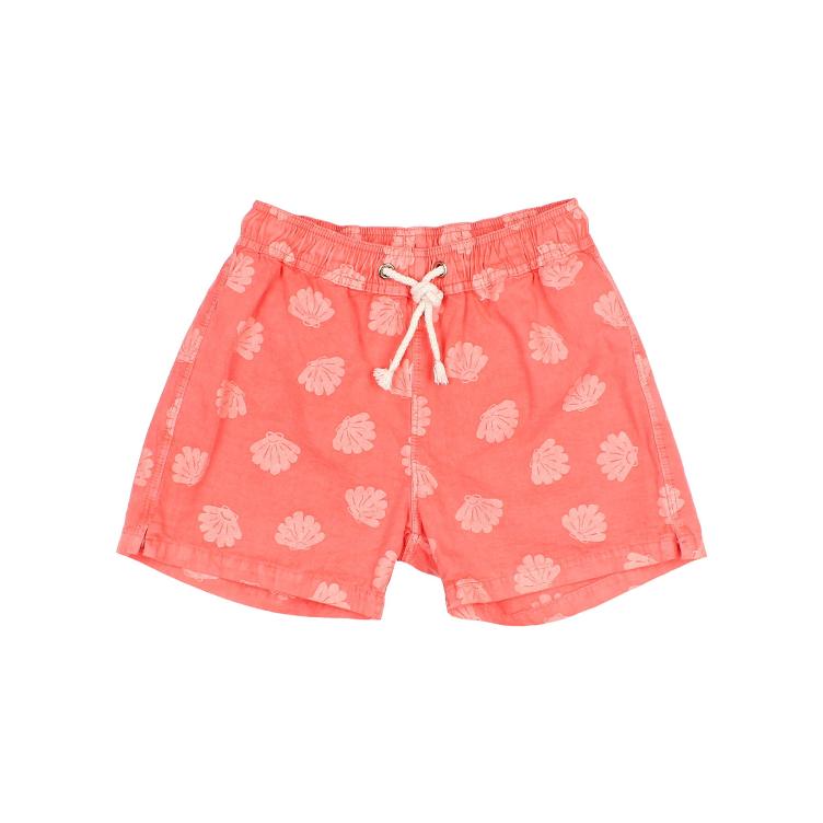 shell swimsuit coral